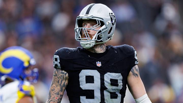 Las Vegas Raiders edge rusher Maxx Crosby