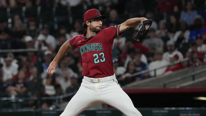 Jun 20, 2026; Phoenix, Arizona, USA; Arizona Diamondbacks pitcher Zac Gallen (23) throws against the Minnesota Twins in the first inning at Chase Field. Mandatory Credit: Rick Scuteri-Imagn Images Jun 20, 2026; Phoenix, Arizona, USA; Arizona Diamondbacks pitcher Zac Gallen (23) throws against the Minnesota Twins in the first inning at Chase Field. Mandatory Credit: Rick Scuteri-Imagn Images