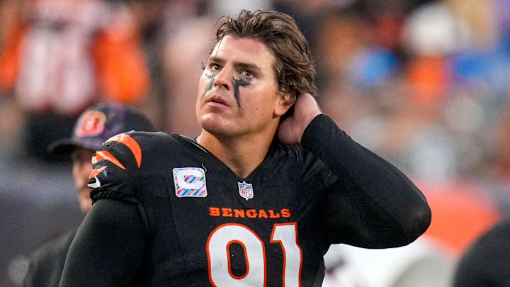 Cincinnati Bengals defensive end Trey Hendrickson (91) Cincinnati Bengals defensive end Trey Hendrickson (91)