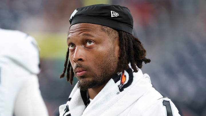 Las Vegas Raiders WR Tre Tucker Las Vegas Raiders WR Tre Tucker