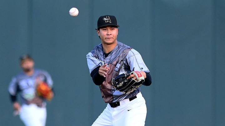 GreenJackets infielder Tate Southisene (7) throws the ball during the Augusta GreenJackets and the Kannapolis Cannon Ballers game at SRP Park on Saturday, May 2, 2026. The GreenJackets celebrated Star Wars night with fireworks and a jersey auction. Mandatory Credit: Katie Goodale - Augusta Chronicle/USA TODAY NETWORK GreenJackets infielder Tate Southisene (7) throws the ball during the Augusta GreenJackets and the Kannapolis Cannon Ballers game at SRP Park on Saturday, May 2, 2026. The GreenJackets celebrated Star Wars night with fireworks and a jersey auction. Mandatory Credit: Katie Goodale - Augusta Chronicle/USA TODAY NETWORK