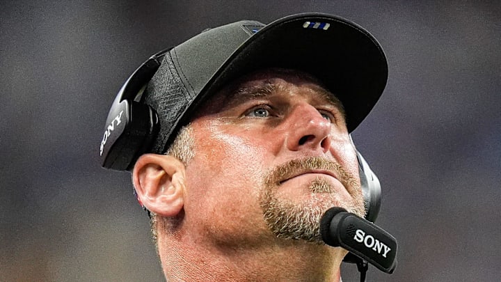 Detroit Lions head coach Dan Campbell. Detroit Lions head coach Dan Campbell.