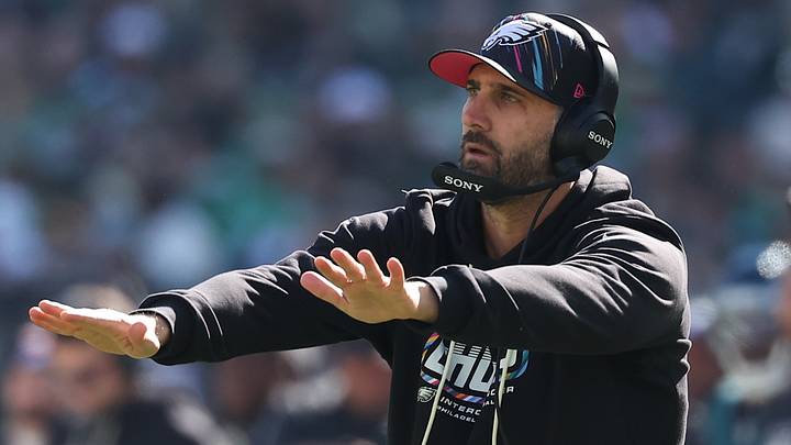 Philadelphia Eagles head coach Nick Sirianni