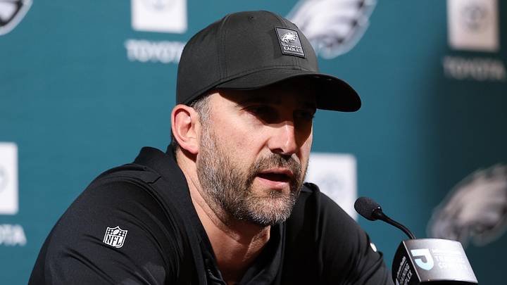Philadelphia Eagles head coach Nick Sirianni