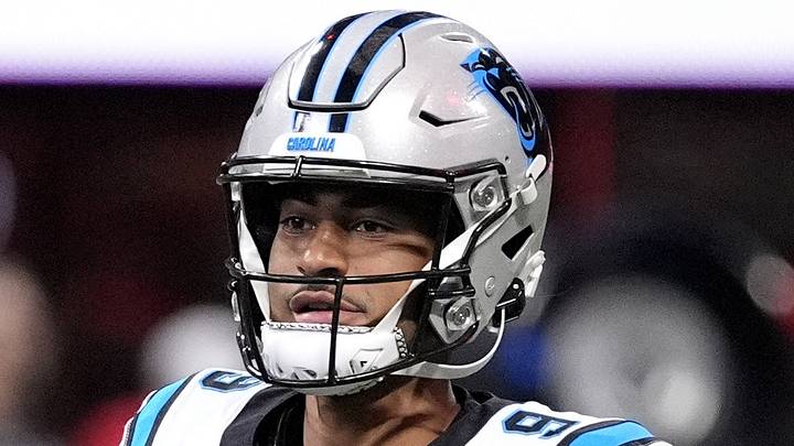Carolina Panthers quarterback Bryce Young