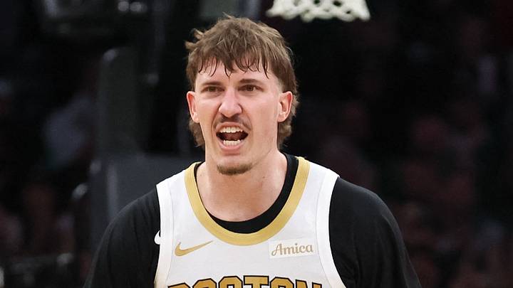 Boston Celtics guard Baylor Scheierman (55). Boston Celtics guard Baylor Scheierman (55).