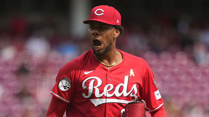 Cincinnati Reds pitcher Hunter Greene