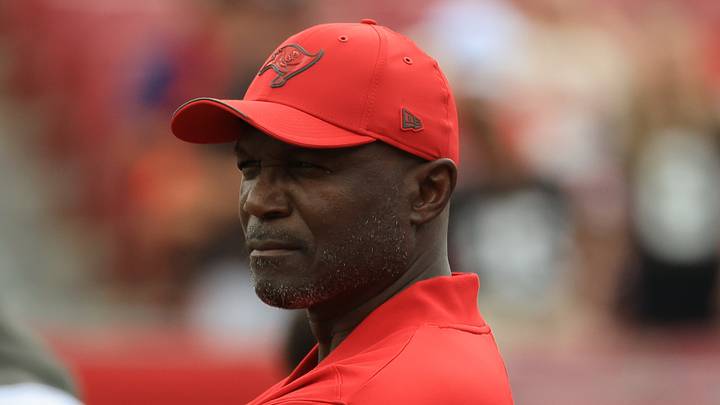 Sep 20, 2026; Tampa, Florida, USA; Tampa Bay Buccaneers head coach Todd Bowles looks on prior to the game against the Cleveland Browns at Raymond James Stadium. Mandatory Credit: Kim Klement Neitzel-Imagn Images Sep 20, 2026; Tampa, Florida, USA; Tampa Bay Buccaneers head coach Todd Bowles looks on prior to the game against the Cleveland Browns at Raymond James Stadium. Mandatory Credit: Kim Klement Neitzel-Imagn Images