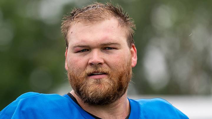 Former Carolina Panthers center Cade Mays