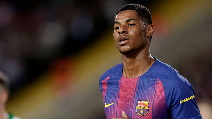 Marcus Rashford was on the scoresheet against Elche.