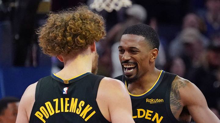 Brandin Podziemski is questionable for the Warriors' season opener on Wednesday