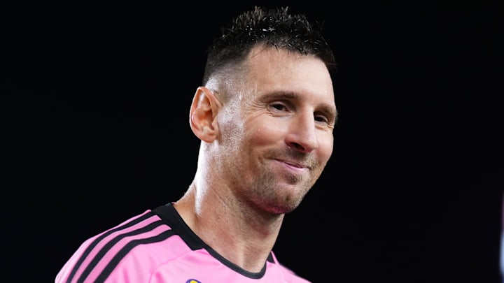 Lionel Messi scored on his return from injury Lionel Messi scored on his return from injury