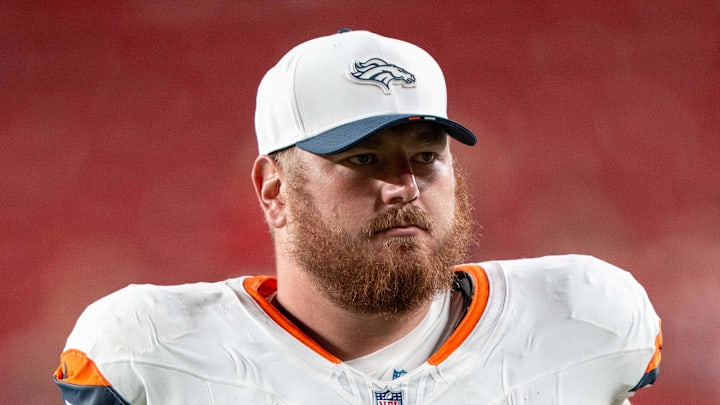 Denver Broncos guard Ben Powers