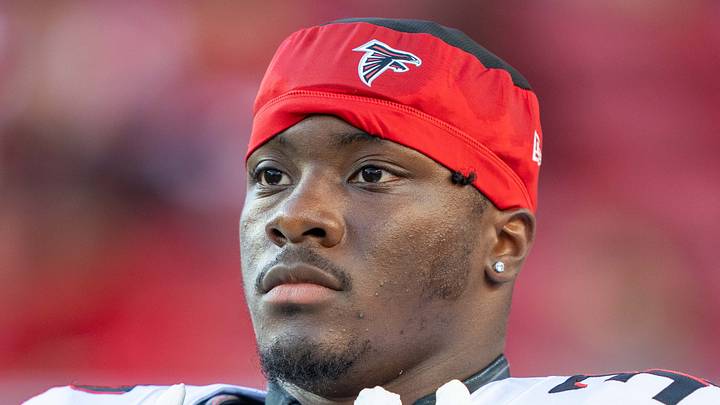 Atlanta Falcons running back Nate Carter 