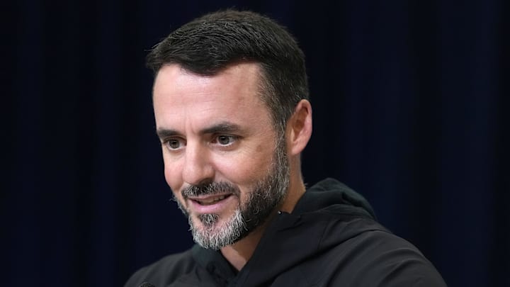 Baltimore Ravens coach Jesse Minter