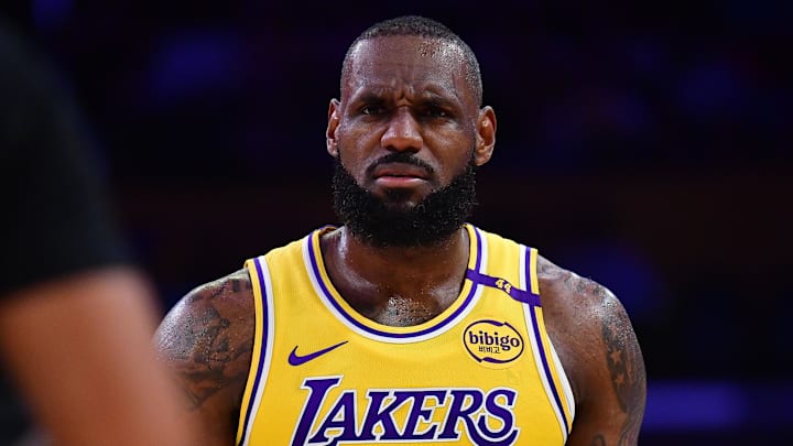 Los Angeles Lakers forward LeBron James