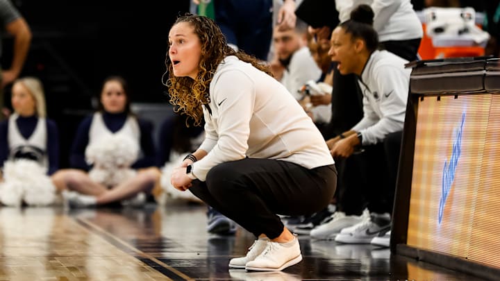 Penn State women's basketball head coach Carolyn Kieger