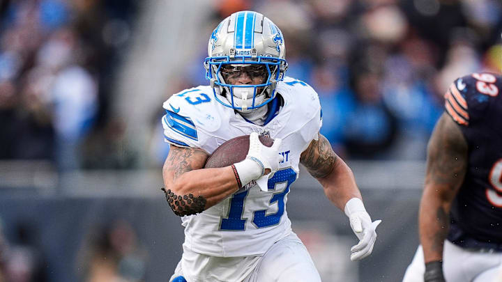 Detroit Lions running back Craig Reynolds (13).