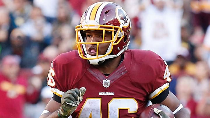 Washington Redskins running back Alfred Morris (46) Mandatory Credit: Geoff Burke-Imagn Images