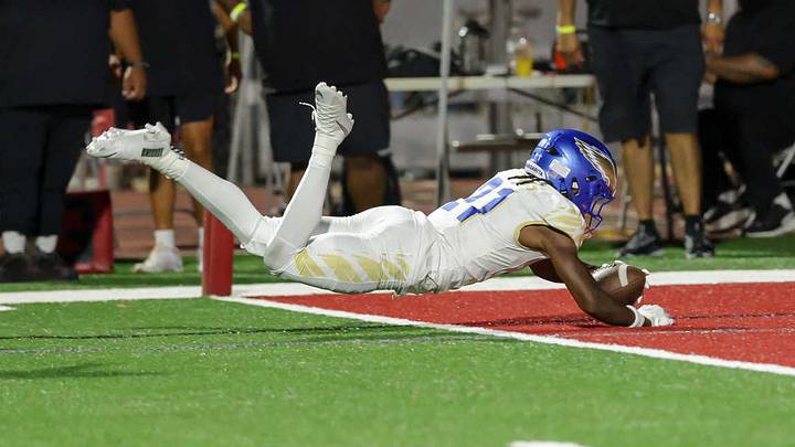Ca'ron Williams' pick-six helped Santa Margarita beat Corona Centennial. Ca'ron Williams' pick-six helped Santa Margarita beat Corona Centennial.