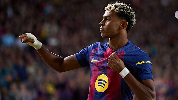 Lamine Yamal is the subject of transfer gossip.