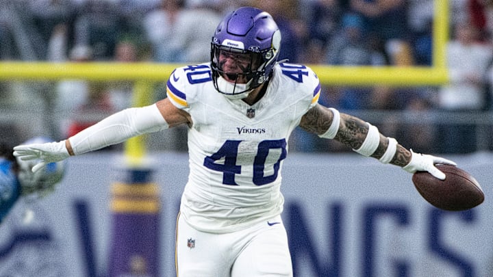 Minnesota Vikings linebacker Ivan Pace Jr.