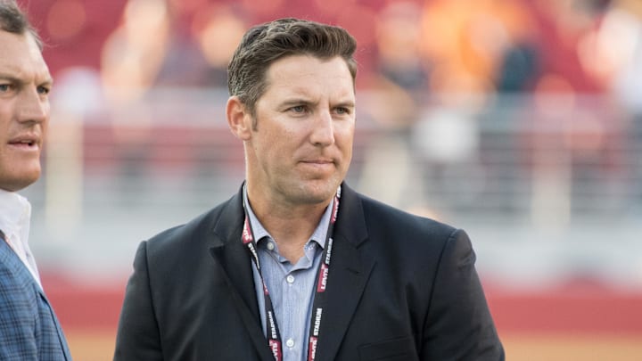 Washington Commanders general manager Adam Peters.