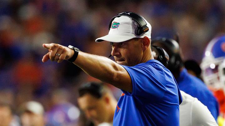 Florida Gators head coach Jon Sumrall