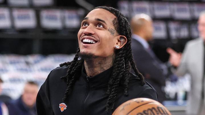 May 6, 2026; New York, New York, USA; New York Knicks guard Jordan Clarkson (00) warms up prior to game five of the second round of the 2026 NBA Playoffs against the Philadelphia 76ers at Madison Square Garden. Mandatory Credit: Wendell Cruz-Imagn Images May 6, 2026; New York, New York, USA; New York Knicks guard Jordan Clarkson (00) warms up prior to game five of the second round of the 2026 NBA Playoffs against the Philadelphia 76ers at Madison Square Garden. Mandatory Credit: Wendell Cruz-Imagn Images