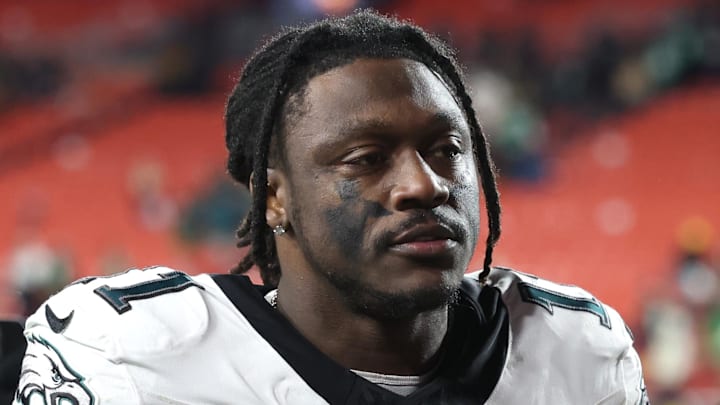 Philadelphia Eagles wide receiver A.J. Brown Philadelphia Eagles wide receiver A.J. Brown