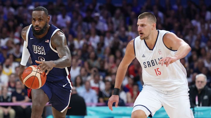 LeBron James y Nikola Jokic se enfrentarán en la semifinal entre Estados Unidos y Serbia 