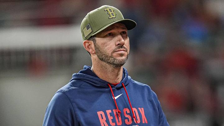 Boston Red Sox interim manager Chad Tracy (17).