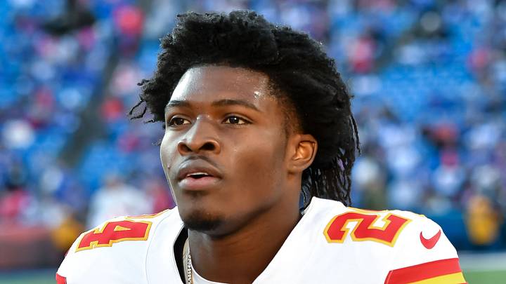Kansas City Chiefs running back Brashard Smith 