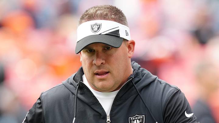 Former Las Vegas Raiders head coach Josh McDaniels.
