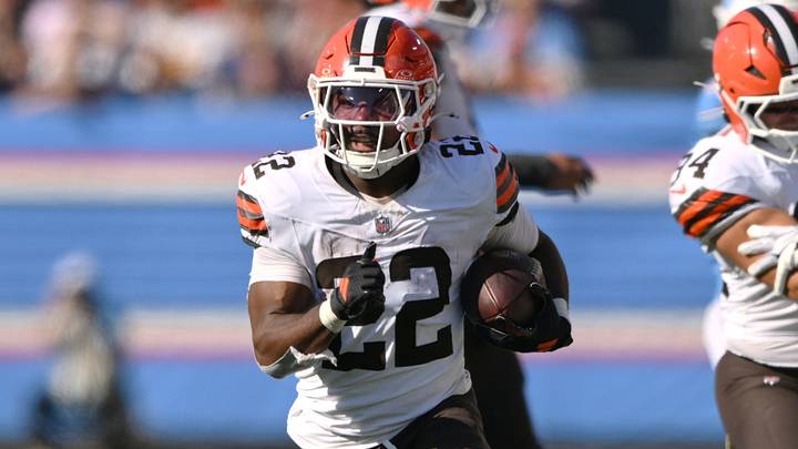 Cleveland Browns running back Dylan Sampson Cleveland Browns running back Dylan Sampson