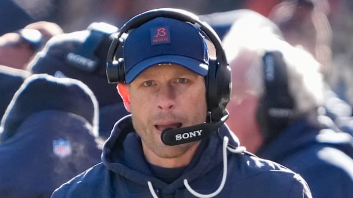 Chicago Bears head coach Ben Johnson