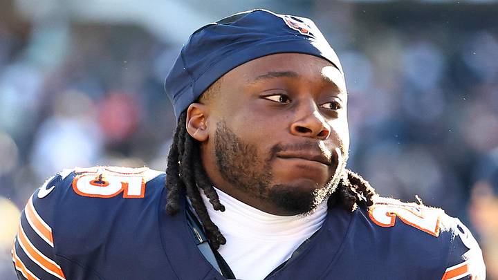 Chicago Bears running back Kyle Monangai