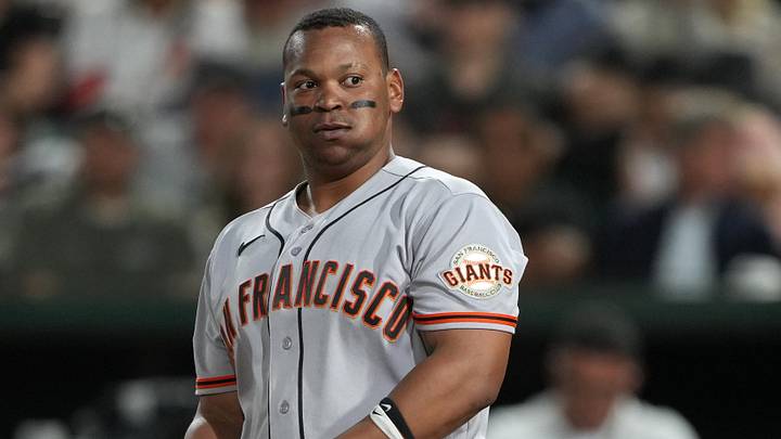 San Francisco Giants first baseman Rafael Devers San Francisco Giants first baseman Rafael Devers