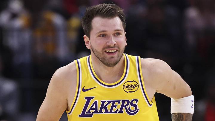 Los Angeles Lakers guard Luka Doncic 