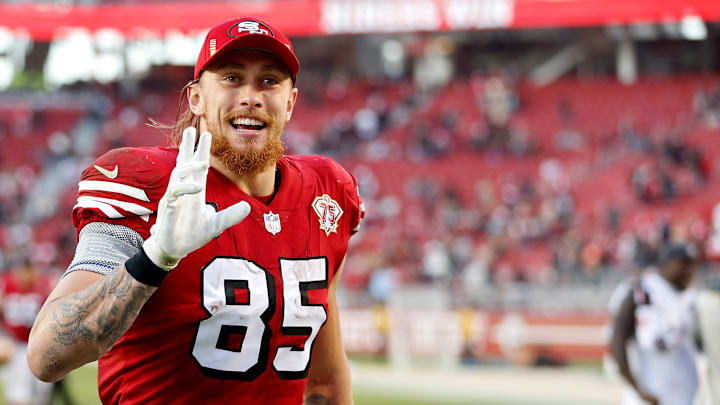 San Francisco 49ers tight end George Kittle (85)