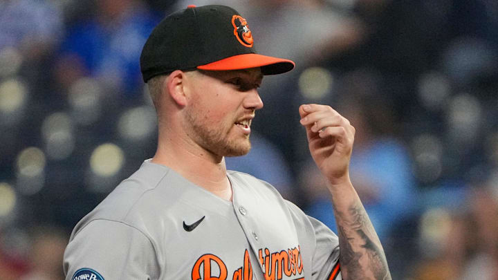 Baltimore Orioles starting pitcher Kyle Bradish