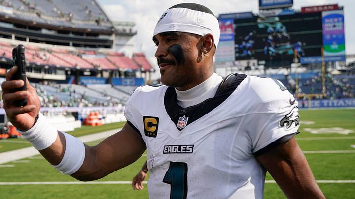 Philadelphia Eagles quarterback Jalen Hurts