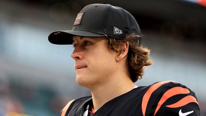 Dec 28, 2025; Cincinnati, Ohio, USA; Cincinnati Bengals quarterback Joe Burrow (9) leaves the field after a game against the Arizona Cardinals at Paycor Stadium. Mandatory Credit: Katie Stratman-Imagn Images Dec 28, 2025; Cincinnati, Ohio, USA; Cincinnati Bengals quarterback Joe Burrow (9) leaves the field after a game against the Arizona Cardinals at Paycor Stadium. Mandatory Credit: Katie Stratman-Imagn Images