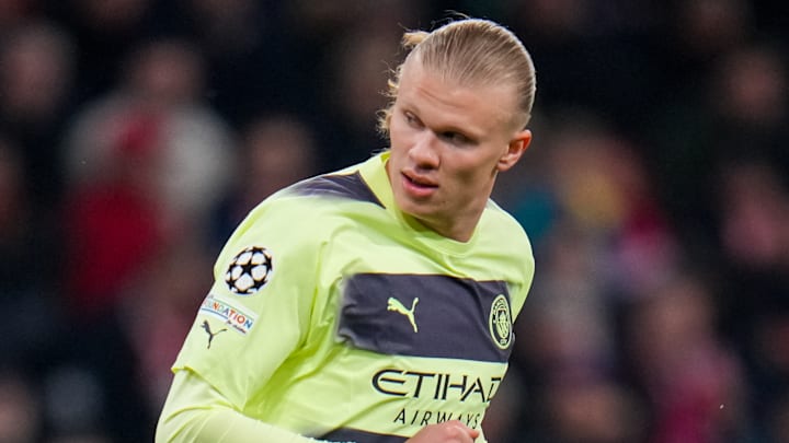 Erling Haaland, attaquant de Manchester City