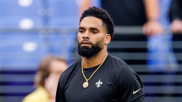 New Orleans Saints wide receiver Chris Olave New Orleans Saints wide receiver Chris Olave