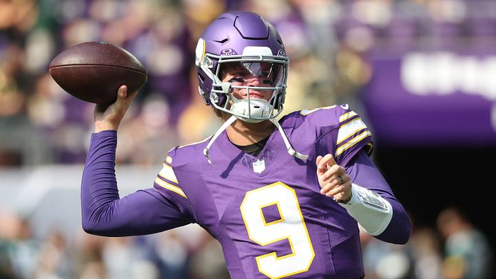 Former Minnesota Vikings quarterback J.J. McCarthy Former Minnesota Vikings quarterback J.J. McCarthy