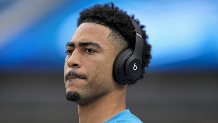 Carolina Panthers quarterback Bryce Young