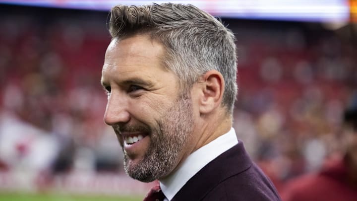 Washington Commanders general manager Adam Peters Washington Commanders general manager Adam Peters