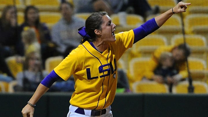 Former LSU softball captain and current strength coach Katie Guillory lost a leg after a jet ski accident.