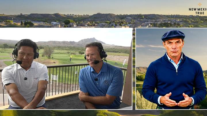 The New Mexico Open is using an AI commentator named Duff Foreman on its broadcast this week. The New Mexico Open is using an AI commentator named Duff Foreman on its broadcast this week.